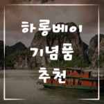 하롱베이 기념품 추천