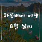 8월 하롱베이 여행, 날씨와 준비물 가이드